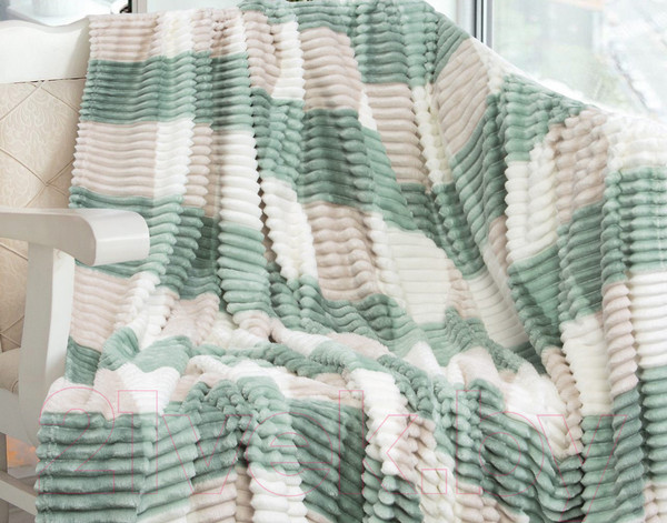 Изображение товара Плед АртПостель Мята 4003 (ворсовое полотно, 220x200)