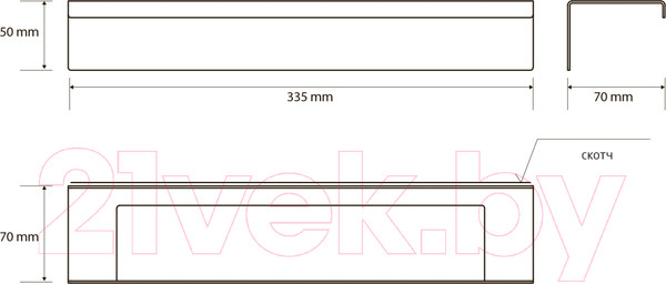 Изображение товара Держатель для полотенца Bemeta Niva 101112135