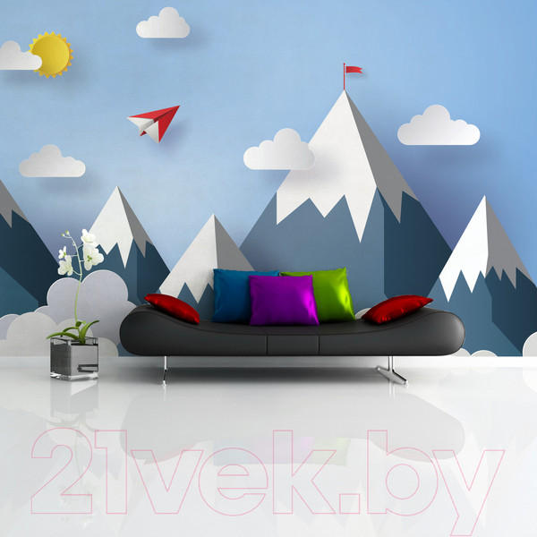 Изображение товара Фотообои листовые Citydecor Горы (300x254)