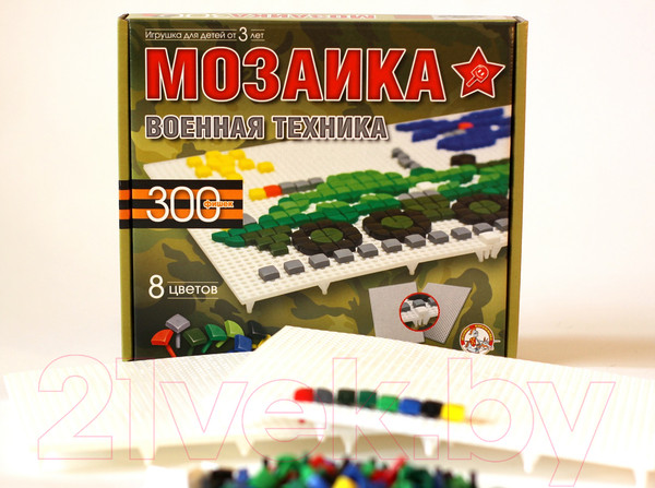 Изображение товара Пазл Десятое королевство Военная техника / 985 (300эл)