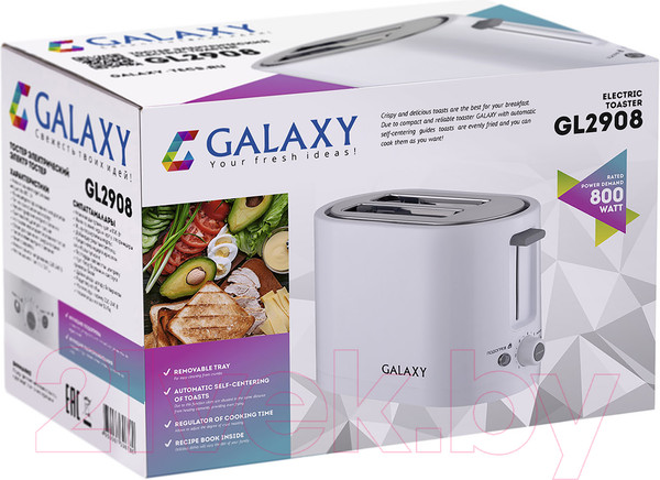 Изображение товара Тостер Galaxy GL 2908