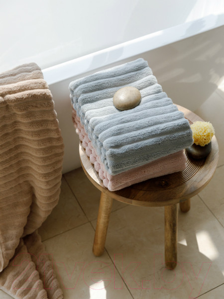 Изображение товара Полотенце Tkano Waves TK18-BT0023 (серый)