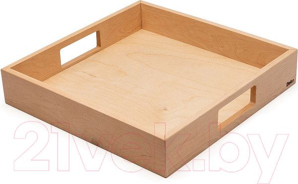 Изображение товара Поднос DEKO Квадратный / PDN3232 (натуральный)
