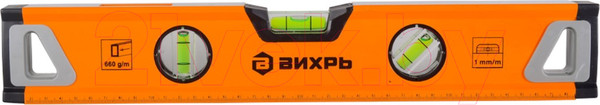 Изображение товара Уровень строительный Вихрь 73/11/4/9