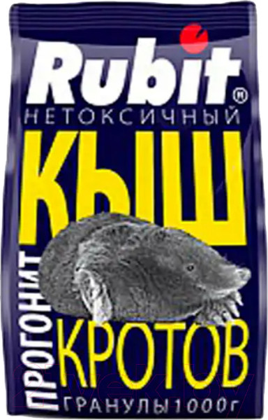 Изображение товара Средство для борьбы с вредителями Rubit Кыш Репеллент от кротов (1кг)