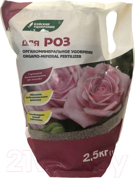Изображение товара Удобрение Буйские удобрения ОМУ Для роз (2.5кг)
