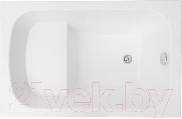 Изображение товара Ванна акриловая Aquanet Seed 110x70 (с сиденьем и каркасом)