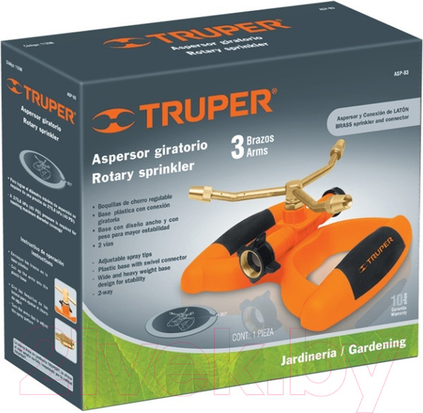 Изображение товара Дождеватель Truper ASP-B3 (11298)