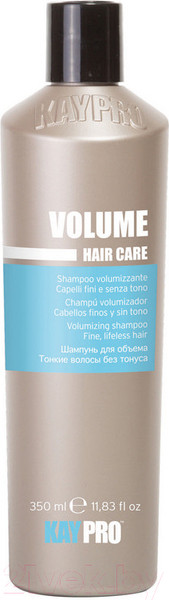Изображение товара Шампунь для волос Kaypro Hair Care Volume для объема тонких и безжизненных волос (350мл)