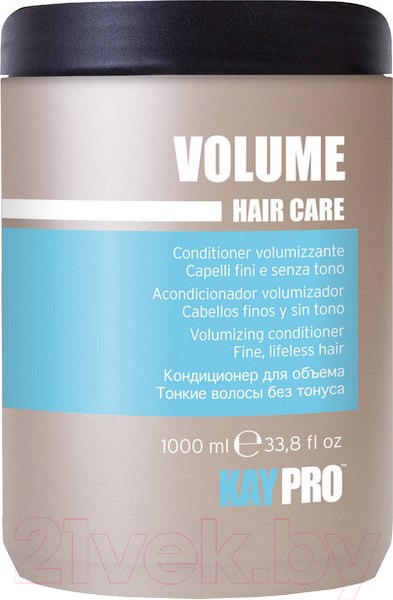 Изображение товара Кондиционер для волос Kaypro Hair Care Volume для объема тонких и безжизненных волос (1000мл)