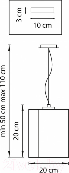Изображение товара Потолочный светильник Lightstar Nubi 802113