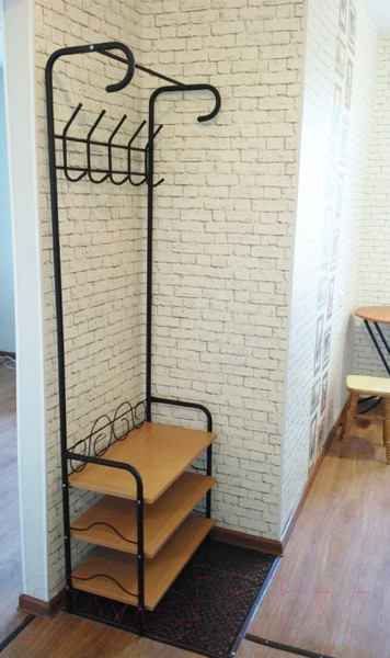 Изображение товара Секция в прихожую Sheffilton M-306 (черный муар/венге)