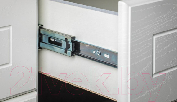 Изображение товара Тумба Mobi Ливерпуль (белый/ясень ваниль НМ-1012-100 ПВХ)