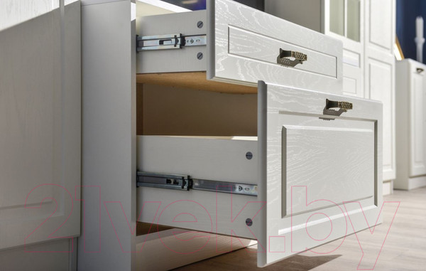 Изображение товара Тумба Mobi Ливерпуль (белый/ясень ваниль НМ-1012-100 ПВХ)