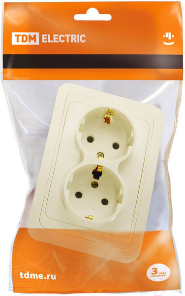 Изображение товара Розетка TDM Валдай SQ1804-0110 (слоновая кость)