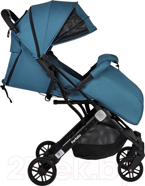 Изображение товара Детская прогулочная коляска Farfello Comfy Go / CG (темно-бирюзовый)