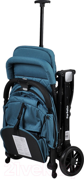 Изображение товара Детская прогулочная коляска Farfello Comfy Go / CG (темно-бирюзовый)