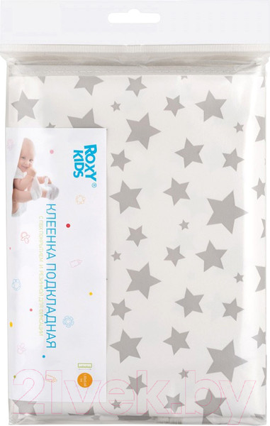 Изображение товара Клеенка детская Roxy-Kids R-0070 (серые звезды)