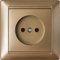 Изображение товара Розетка Bylectrica Стиль РС16-305 (бронза)