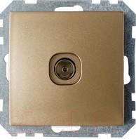 Изображение товара Розетка Bylectrica Стиль ТР-043 (бронза)