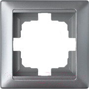 Изображение товара Рамка для выключателей и розеток Bylectrica Стиль Юлиг 735212.206 (серебристый)