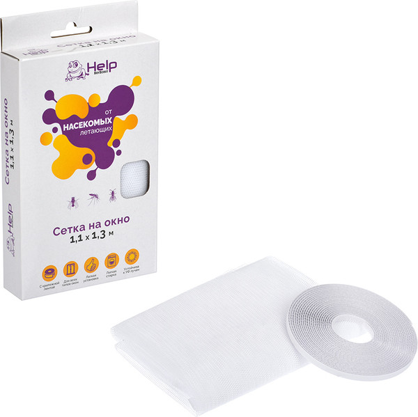 Изображение товара Москитная сетка на окно Help 80001