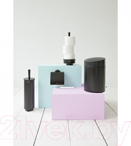 Изображение товара Держатель для туалетной бумаги Brabantia Profile 483400 (черный)