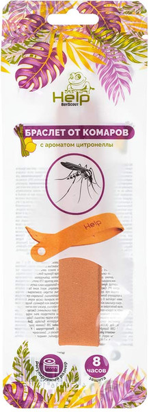 Изображение товара Браслет от насекомых Help 80200