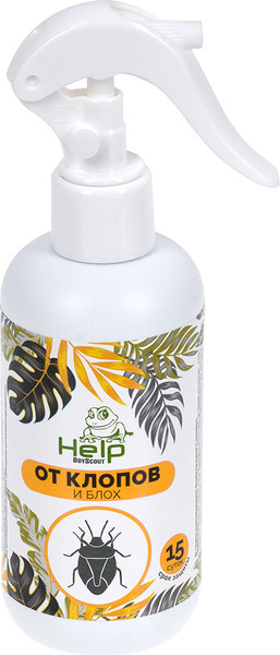 Изображение товара Спрей от насекомых Help От клопов и блох / 80224 (200мл)