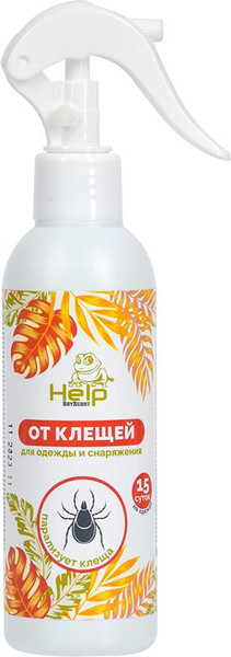 Изображение товара Спрей от насекомых Help Клещей / 80225 (200мл)
