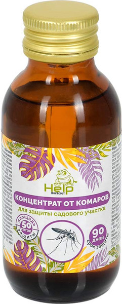 Изображение товара Концентрат от насекомых Help От комаров / 80227 (100мл)