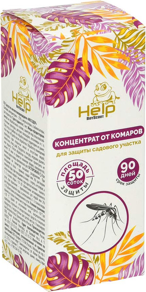 Изображение товара Концентрат от насекомых Help От комаров / 80227 (100мл)