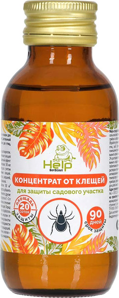Изображение товара Концентрат от насекомых Help 80226 от клещей (100мл)