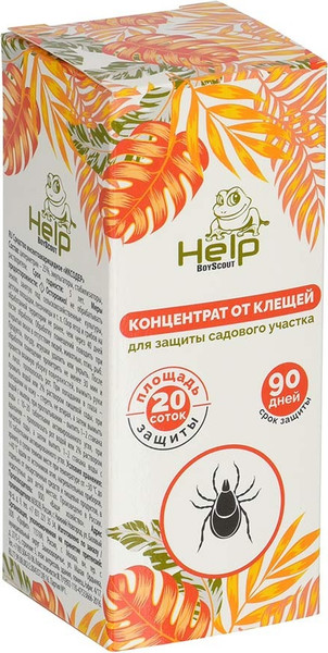 Изображение товара Концентрат от насекомых Help 80226 от клещей (100мл)