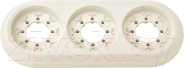 Изображение товара Рамка для выключателей и розеток Bylectrica Ретро Юлиг 735212.472 (бежевый)