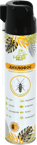 Изображение товара Аэрозоль от насекомых Help Инсектицидный / 80279 (600мл)