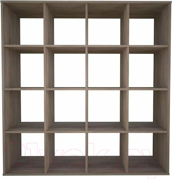 Изображение товара Стеллаж Polini Kids Home Smart Кубический 16 секций (дуб)