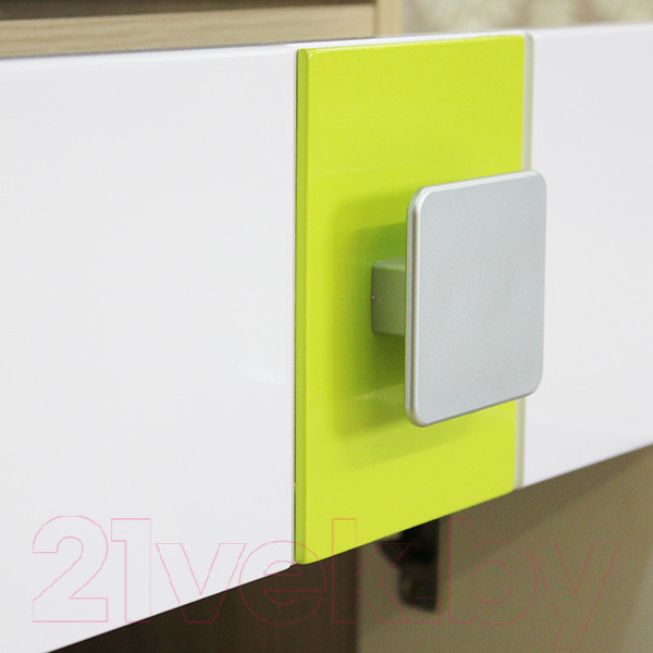 Изображение товара Письменный стол Аквилон Стиль №17 (туя светлая/лайм)