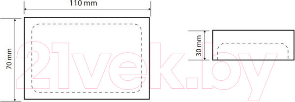 Изображение товара Мыльница Bemeta 120108196-104