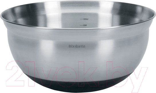 Изображение товара Миска Brabantia 363863 (стальной матовый/черный)