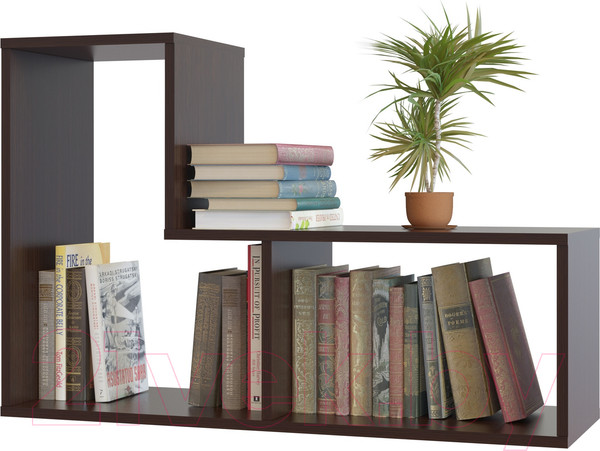 Изображение товара Стеллаж Сокол-Мебель Из 8 модулей (венге)