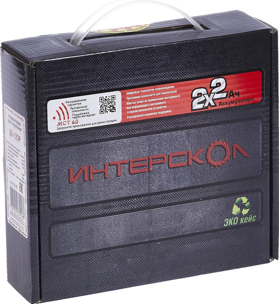 Изображение товара Аккумуляторная дрель-шуруповерт Интерскол ДА-12ЭР (434.2.2.20)