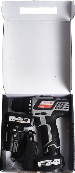 Изображение товара Аккумуляторная дрель-шуруповерт Интерскол ДА-18ЭР (436.2.2.20)