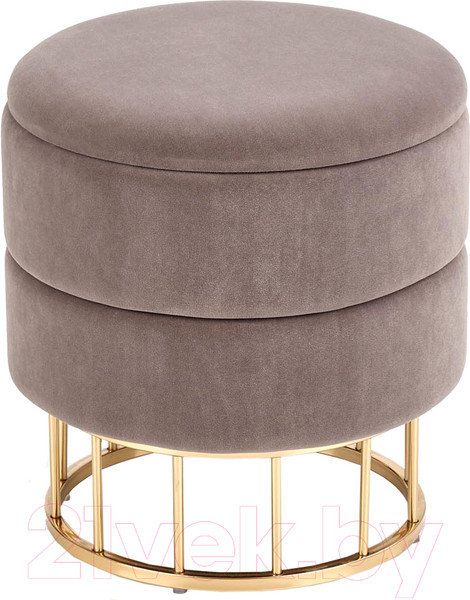 Изображение товара Пуф Halmar Minty (серый/золото)