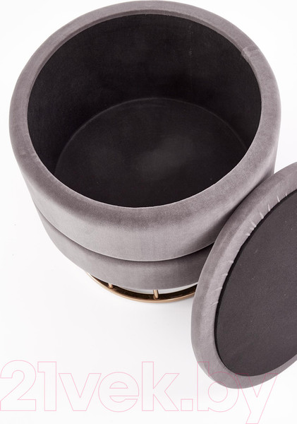 Изображение товара Пуф Halmar Minty (серый/золото)