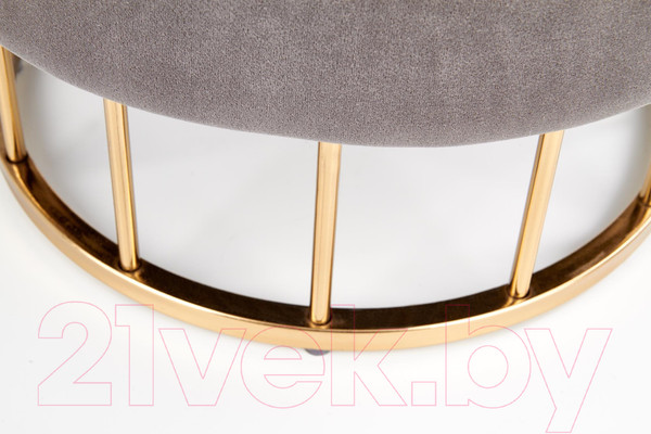 Изображение товара Пуф Halmar Minty (серый/золото)