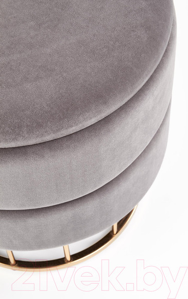 Изображение товара Пуф Halmar Minty (серый/золото)