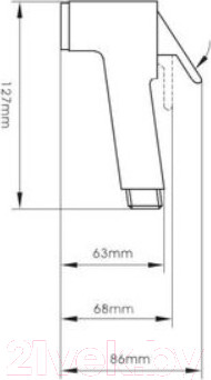 Изображение товара Гигиенический душ Voda VHS01