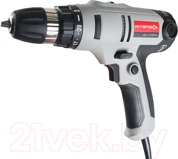 Изображение товара Дрель-шуруповерт Интерскол ДШ-10/320Э2 (220.1.1.00)