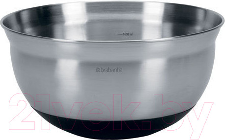Изображение товара Миска Brabantia 363849 (стальной матовый/черный)
